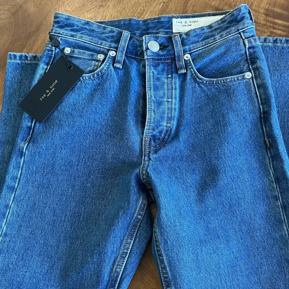 Rag & Bone Maya High-Rise Ankle Slim Jeans in Womens Size 23 (00) NWT - Picture 4 of 7